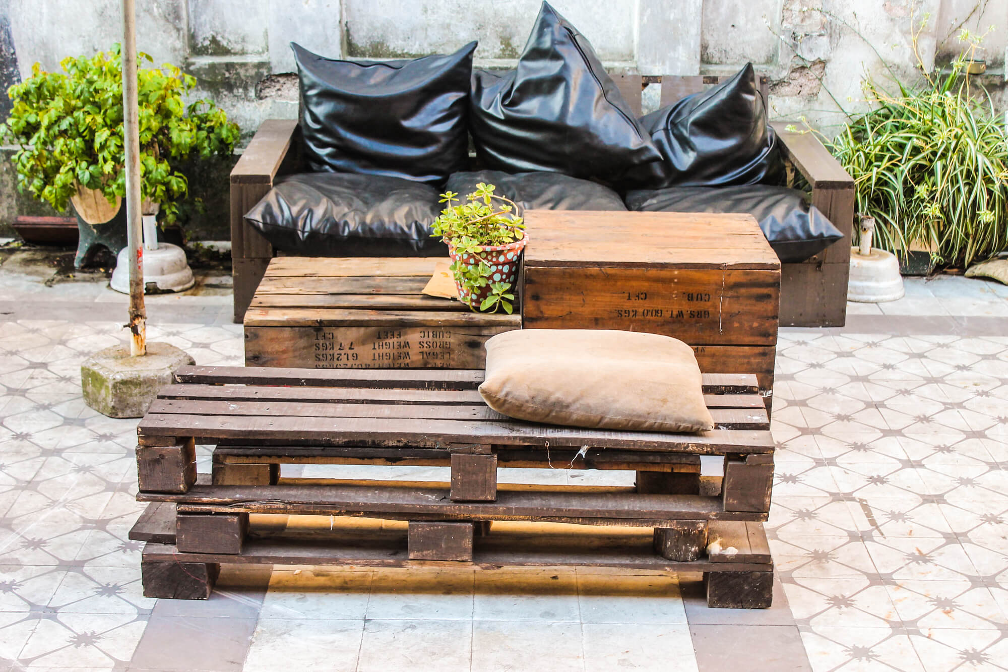 vintage patio
